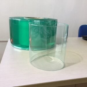 Rèm nhựa ngăn tia lửa hàn màu xanh đậm