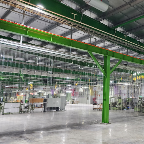 Lắp vách nhựa ESD tại phòng sạch điện tử