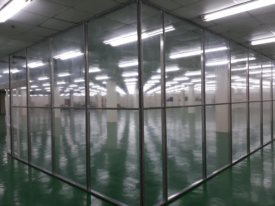 Màn nhựa đối lưu gió máy lạnh nhà xưởng