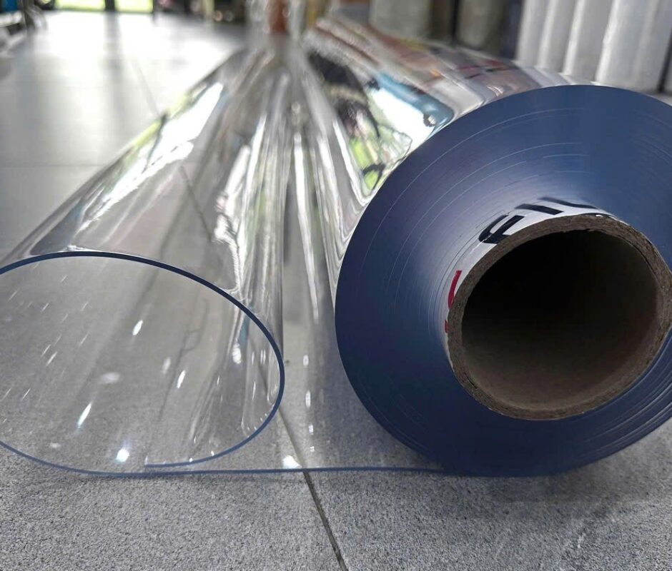 Cận cảnh chất lượng màng nhựa PVC dẻo khổ lớn